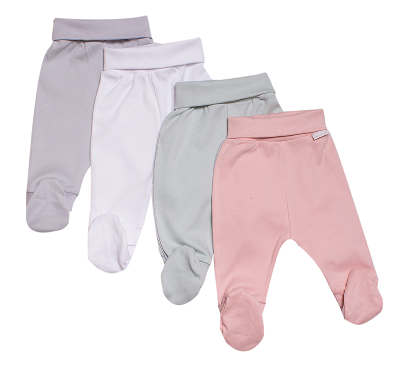 Polodupačky bavlněné s ťapkami MKcool MK2310 mentolové 74