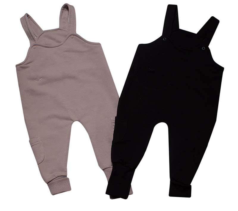 Kojenecké rostoucí "LACLÁČE" s kapsami MKcool MK2344 - černé 74