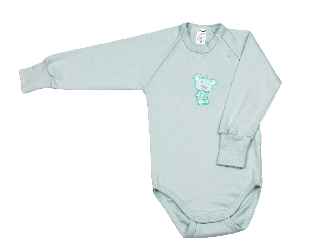 Body kojenecké "Medvěd" rostoucí MKcool MK0232 mentol