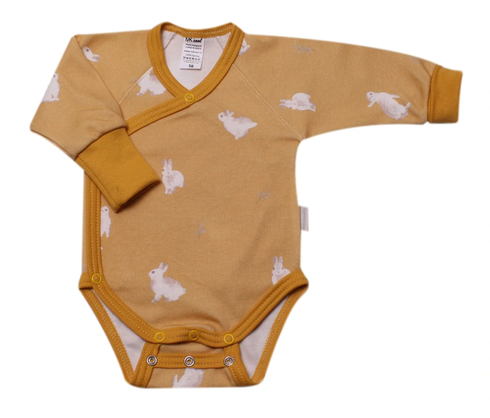 Body kojenecké zavinovací rostoucí MKcool KB2087 medové