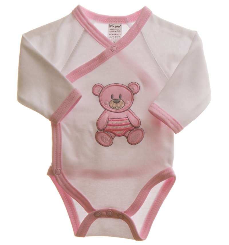 Body kojenecké MKcool KB2001 růžové