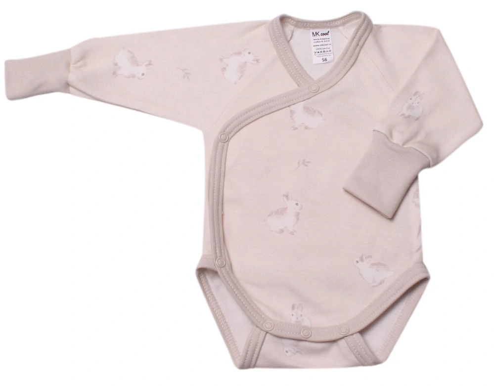 Body kojenecké zavinovací rostoucí Mkcool KB2135 béžové