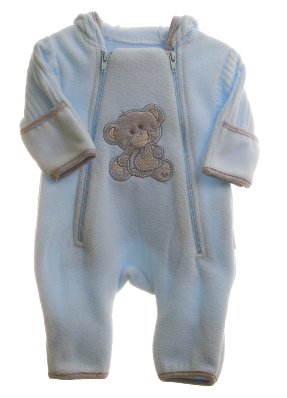 Overal/kombinéza FLEECE KO1202 modrá