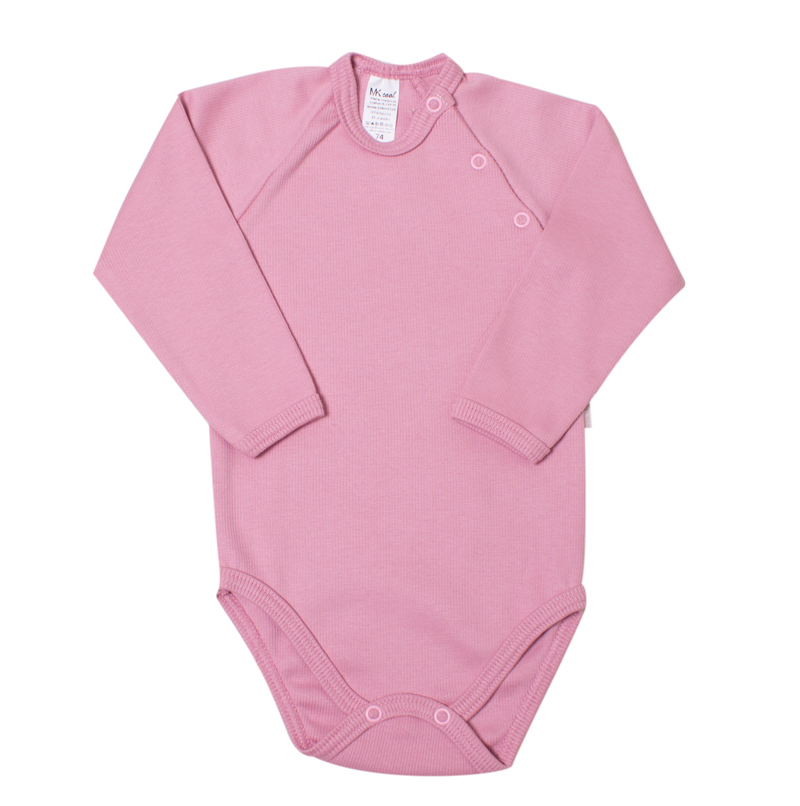 Body kojenecké "RIB" MKcool MK2126 starorůžové