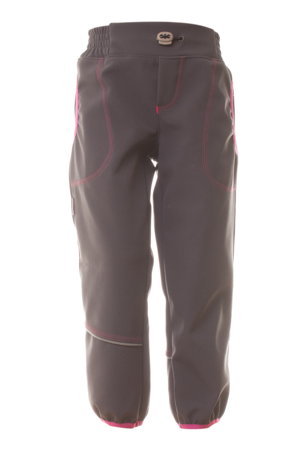 Softshellové letní kalhoty MKcool K10002 šedé/růžové