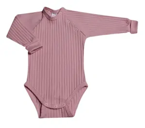 Body kojenecké roustoucí "RIB" MK2342 starorůžové