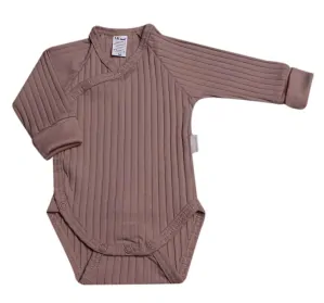 Body kojenecké zavinovací rostoucí " RIB" MK2407 latté