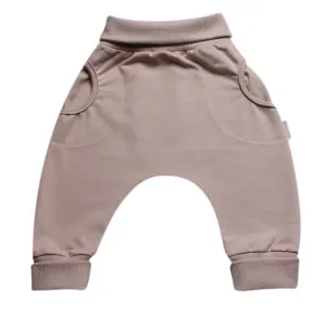 Tepláčky "rostoucí" BAGGY MKcool MK2404 béžové