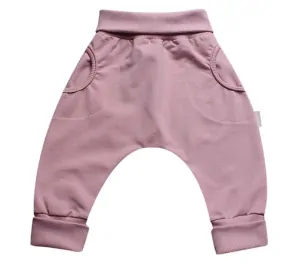Tepláčky "rostoucí" BAGGY MKcool MK2404 růžové
