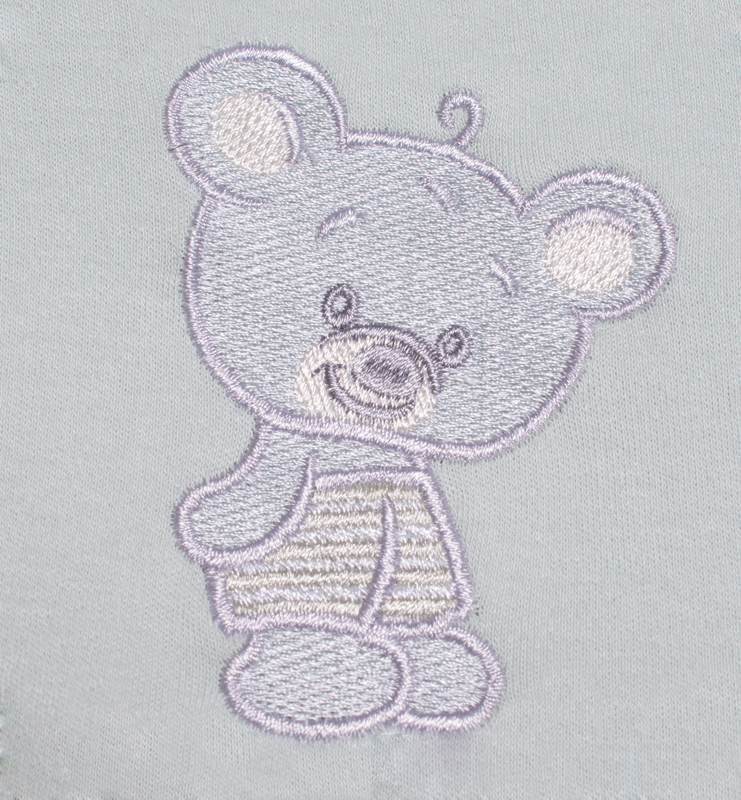 Dupačky bavlněné "MEDVÍDEK" MK2233 mentolové 50