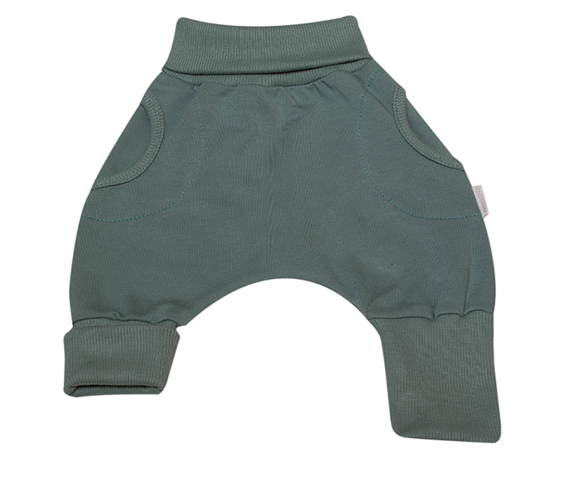 Tepláčky "rostoucí" BAGGY MKcool MK2334 kaktusově zelené 80