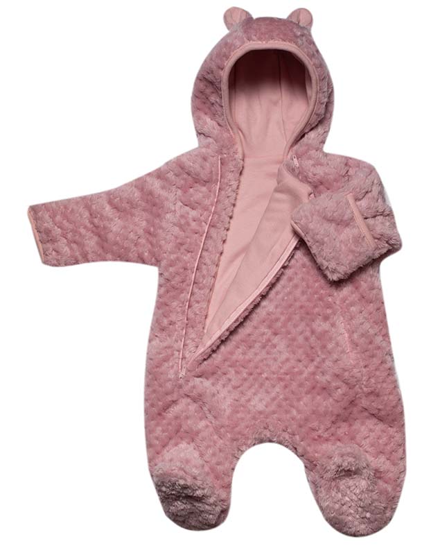 Overal/kombinéza RICKY podšitá bavlnou MKcool MK2350 starorůžová