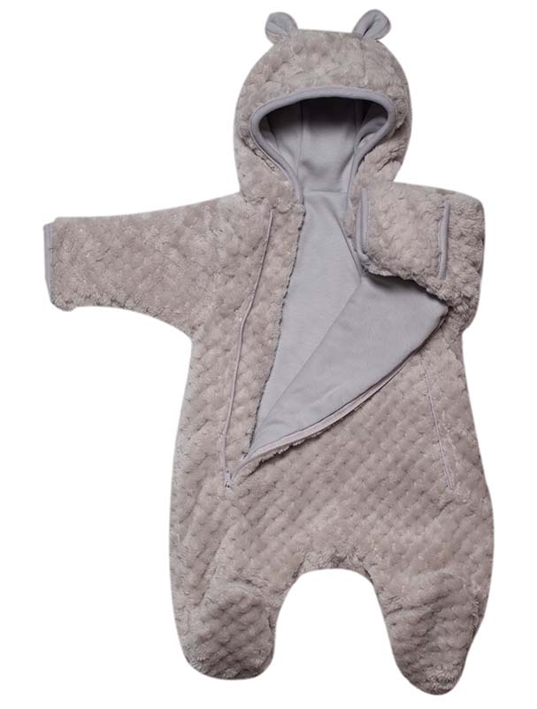 Overal/kombinéza RICKY podšitá bavlnou MKcool MK2350 šedá 86