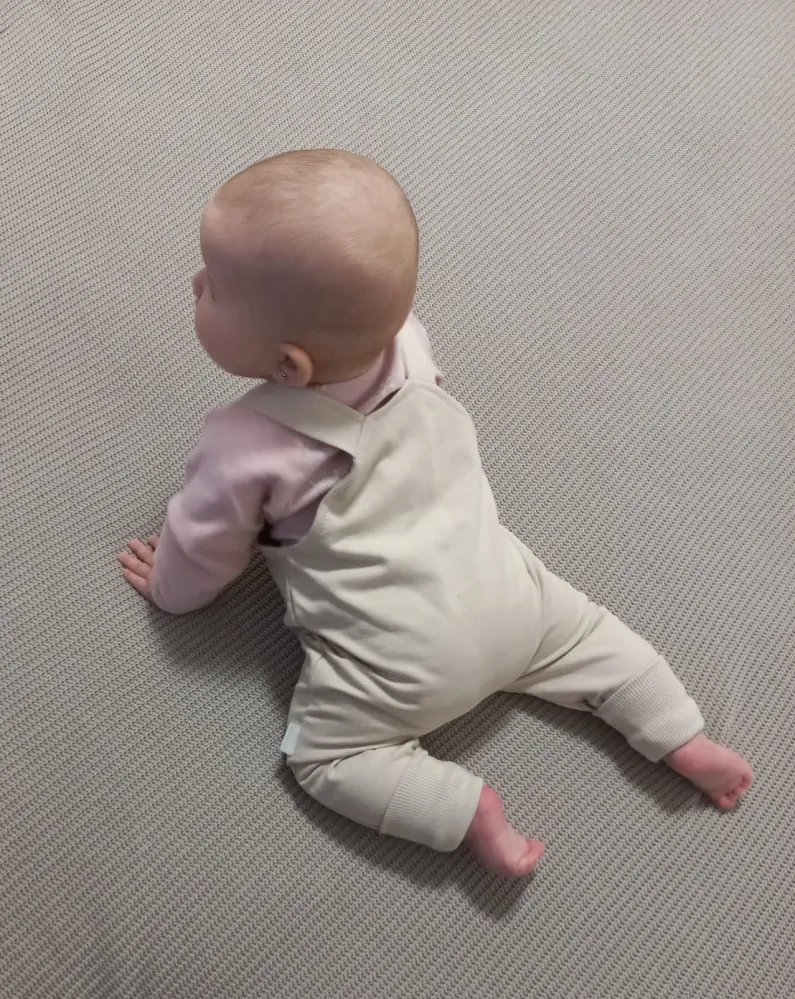 Kojenecké "LACLÁČE" MKcool MK2405 - béžová