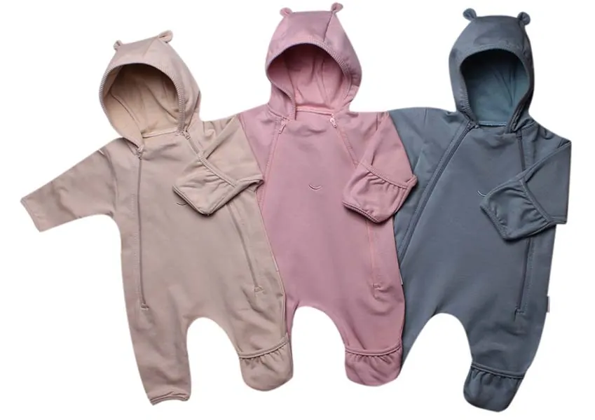 Kombinéza/overal tepláková MKcool MK2403 starorůžová 68