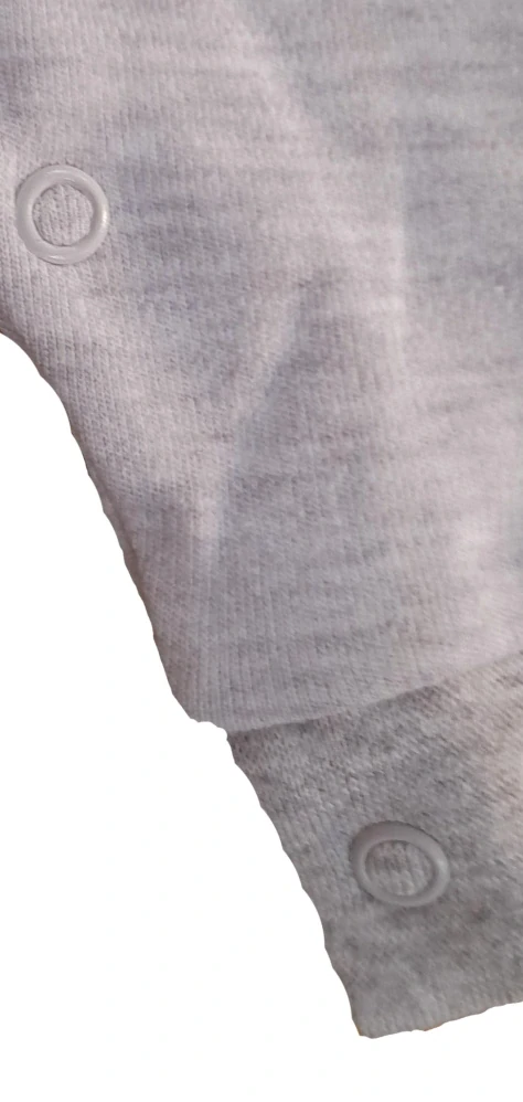 Polodupačky bavlněné bez ťapek MKcool KP0106 šedé 80