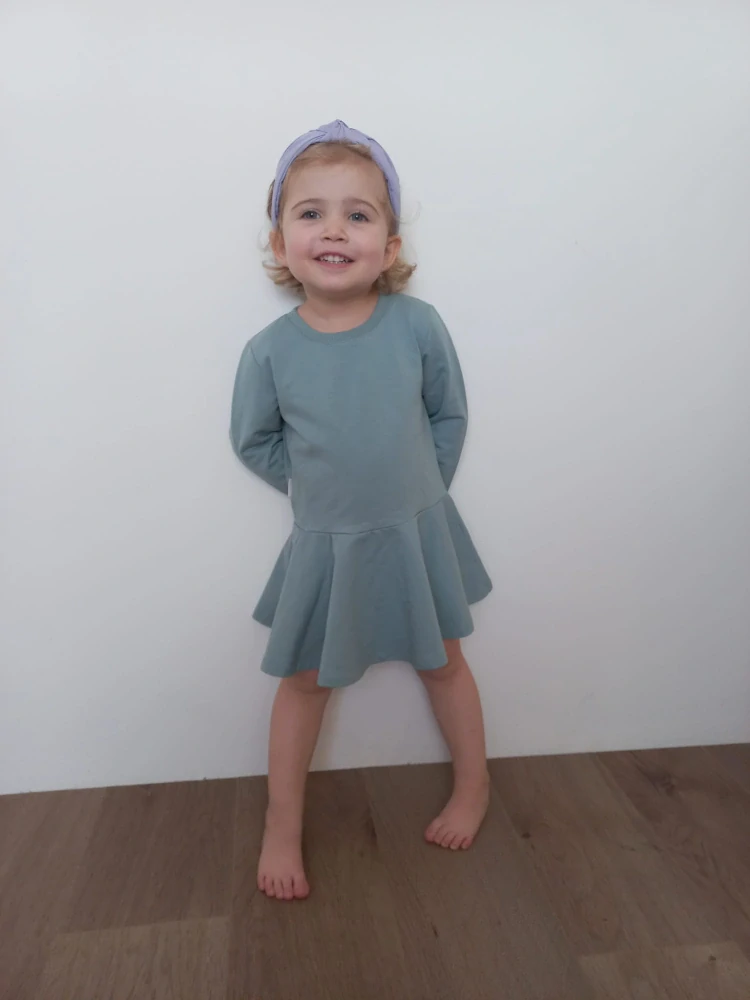 Dívčí šaty Zuzka Mkcool S10016 mentolové