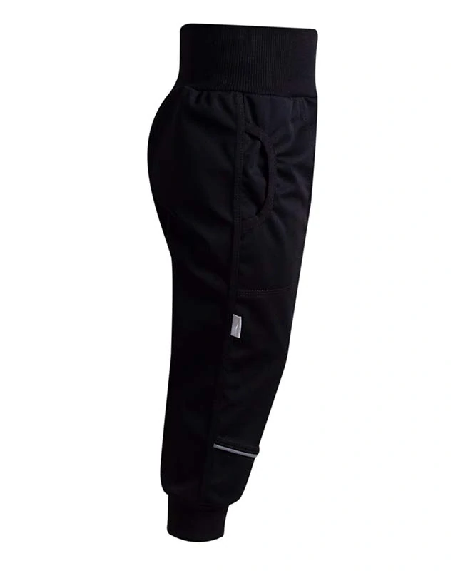Softshellové kalhoty s pružným pasem jarní/celoroční MKcool K00025 černé