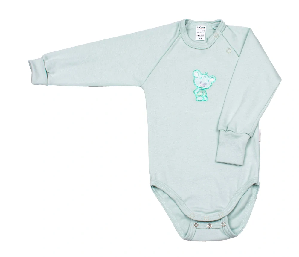 Body kojenecké "Medvěd" rostoucí MKcool MK0232 mentol