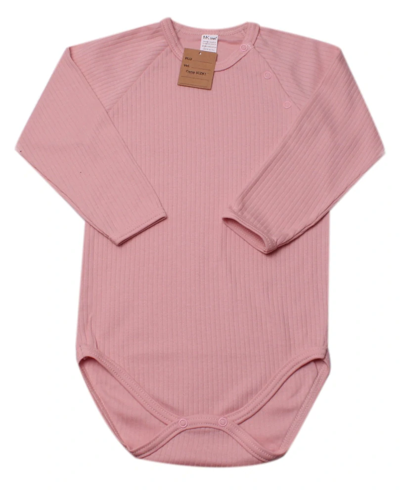 Body kojenecké MKcool RIB KB2083 pudrové