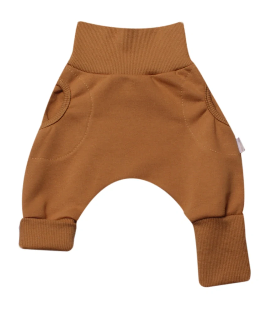 Tepláčky "rostoucí" BAGGY MKcool MK2338 medové