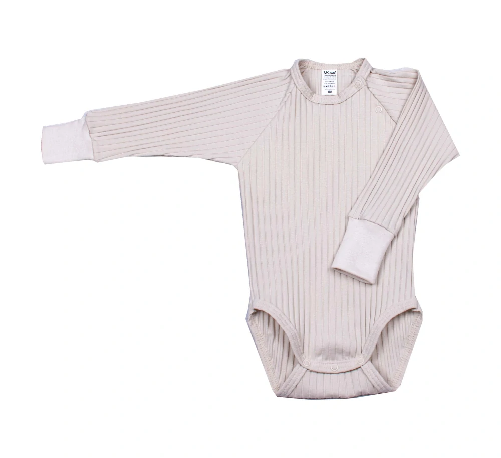 Body kojenecké roustoucí "RIB" MK2342 béžové