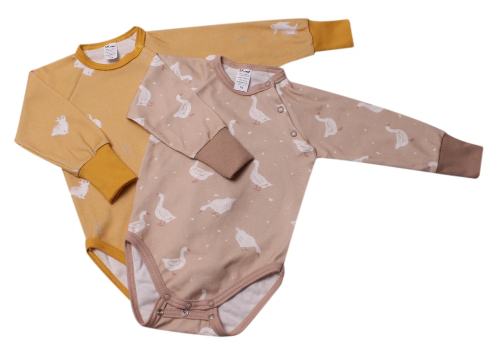 Body kojenecké roustoucí Mkcool KB2048 medové