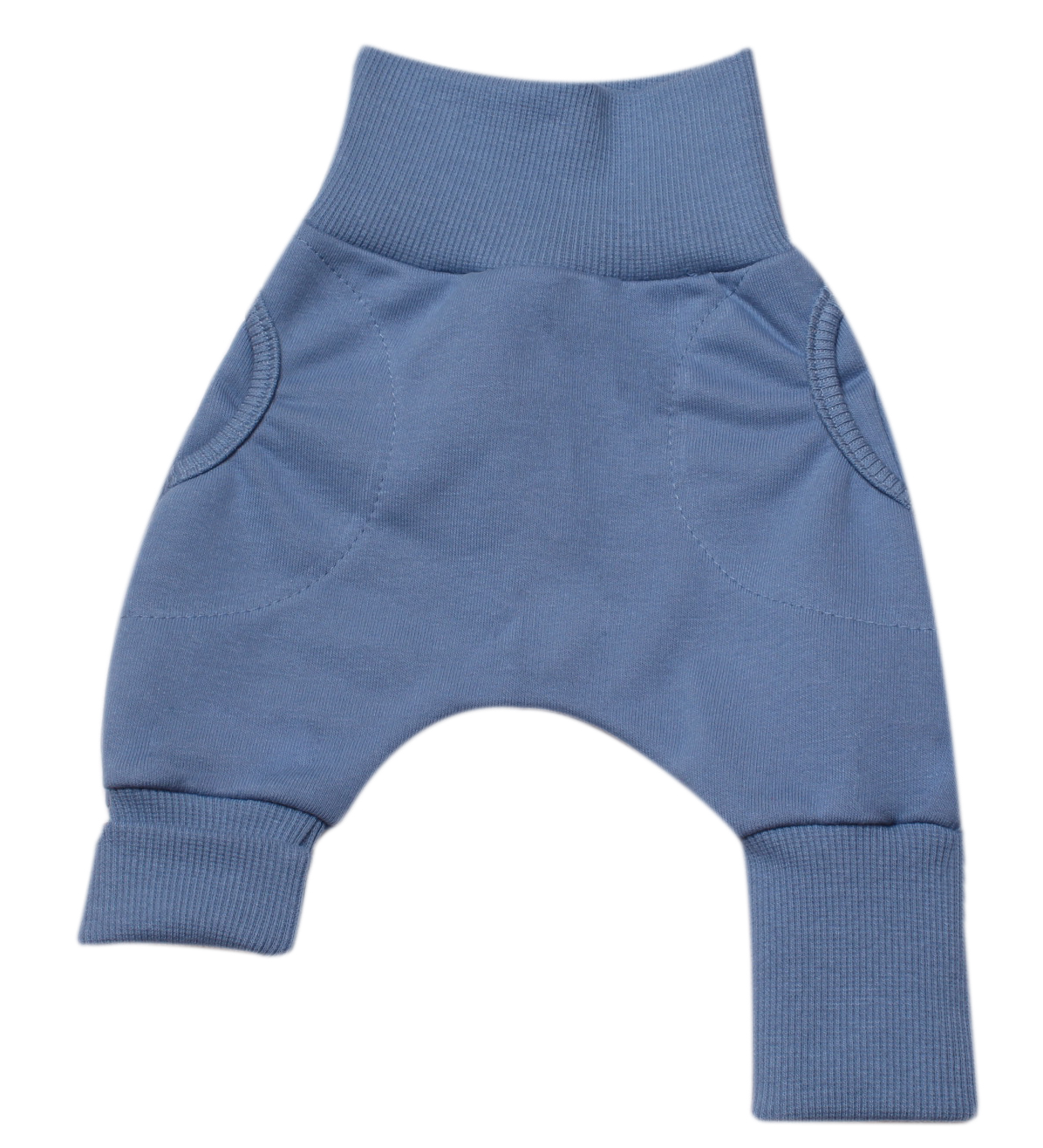 Tepláčky "rostoucí" BAGGY MKcool MK2338 modré 86