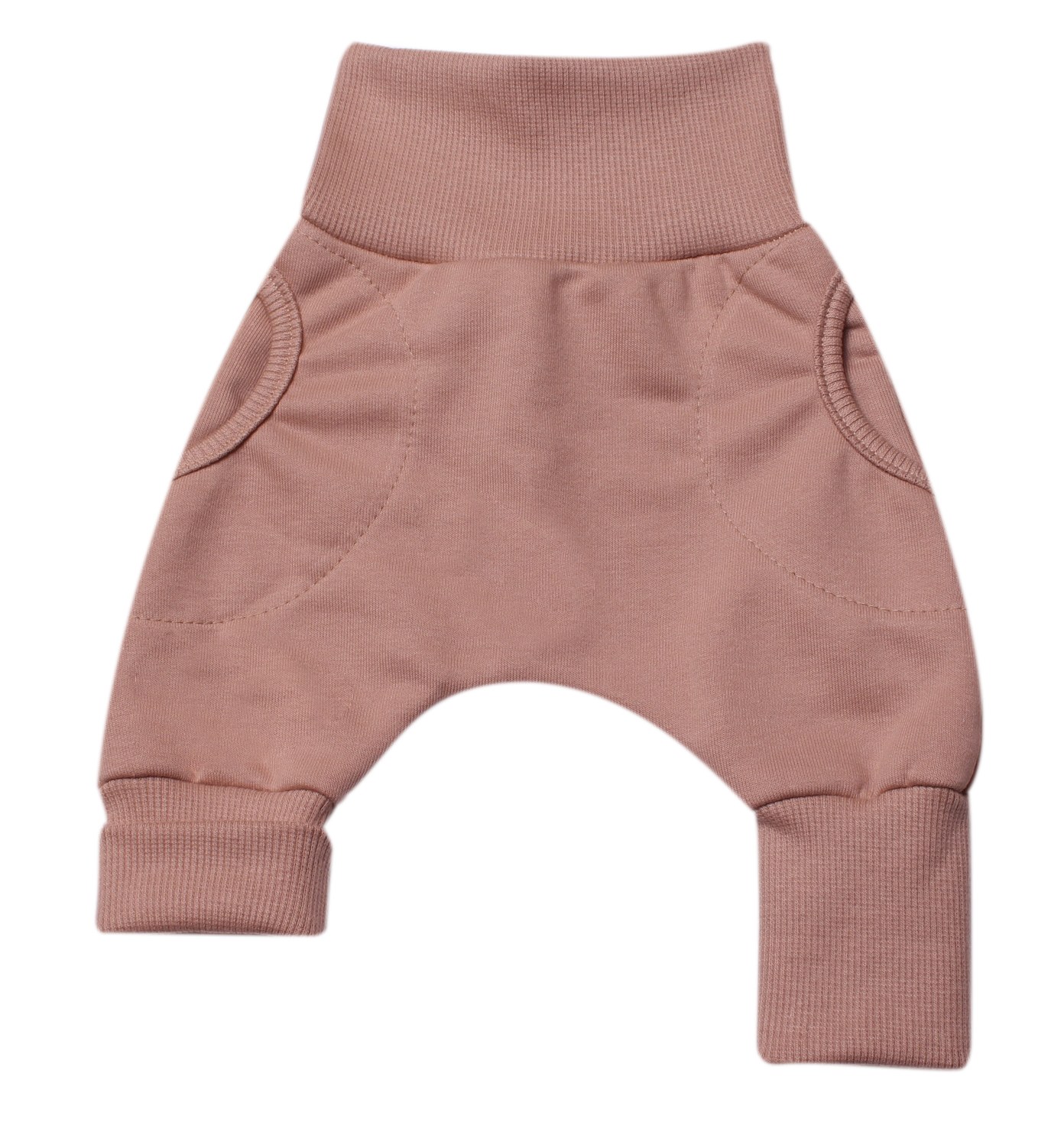 Tepláčky "rostoucí" BAGGY MKcool MK2338 světle hnědé 80