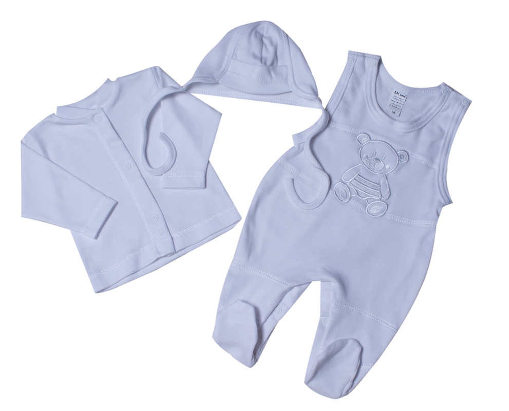 Souprava do porodnice 3-dílná MKcool SK2009 bílá