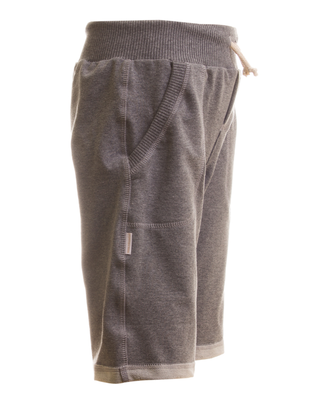 Teplákové šortky MKcool STREET T10102 šedý melír/šedá 152