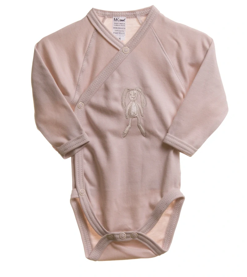 Body kojenecké zavinovací "Králíček" MKcool MK2036 cappuccino