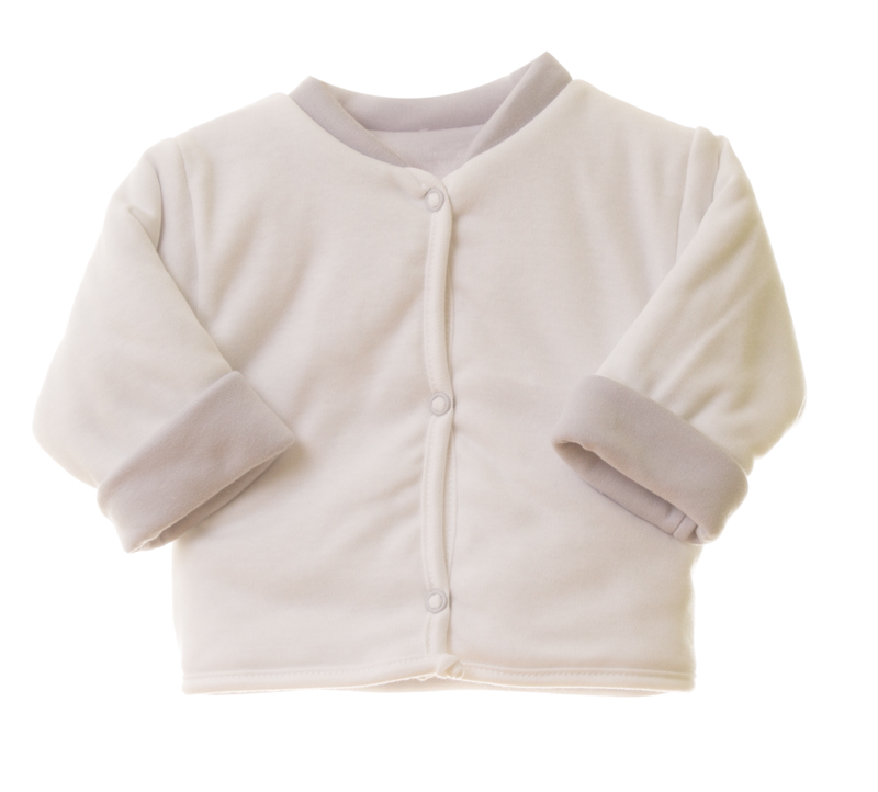 Kabátek oboustranný THERMO stojáček MKcool MK2037 světle šedý/vanilkový 74