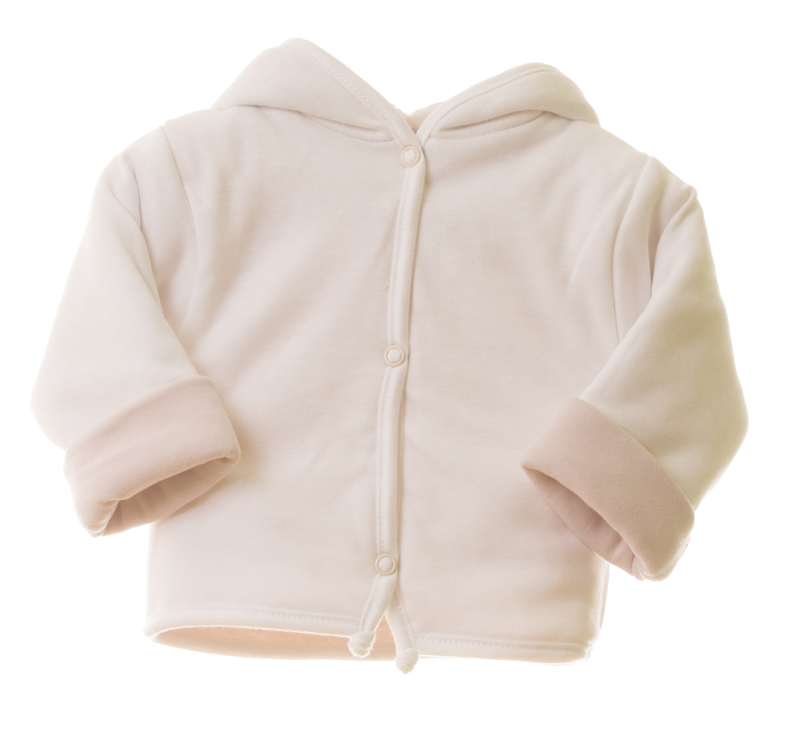 Kabátek oboustranný THERMO s kapucí MKcool MK2038 cappuccino/vanilkový 62