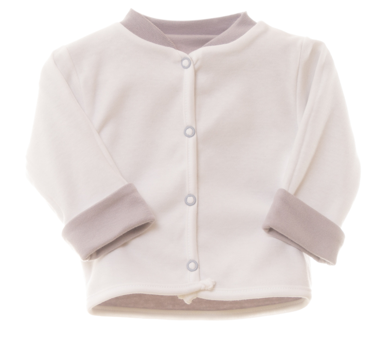 Kabátek oboustranný MKcool MK2042 tmavě šedý/vanilka 68