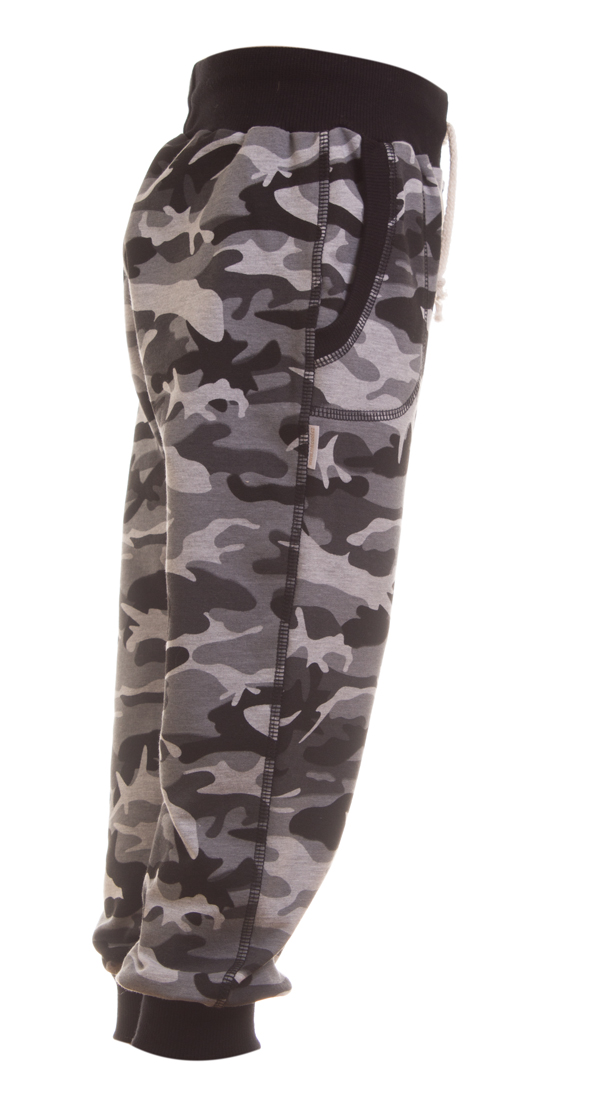 Tepláky MKcool MASKÁČ T20010 černo-šedé 104