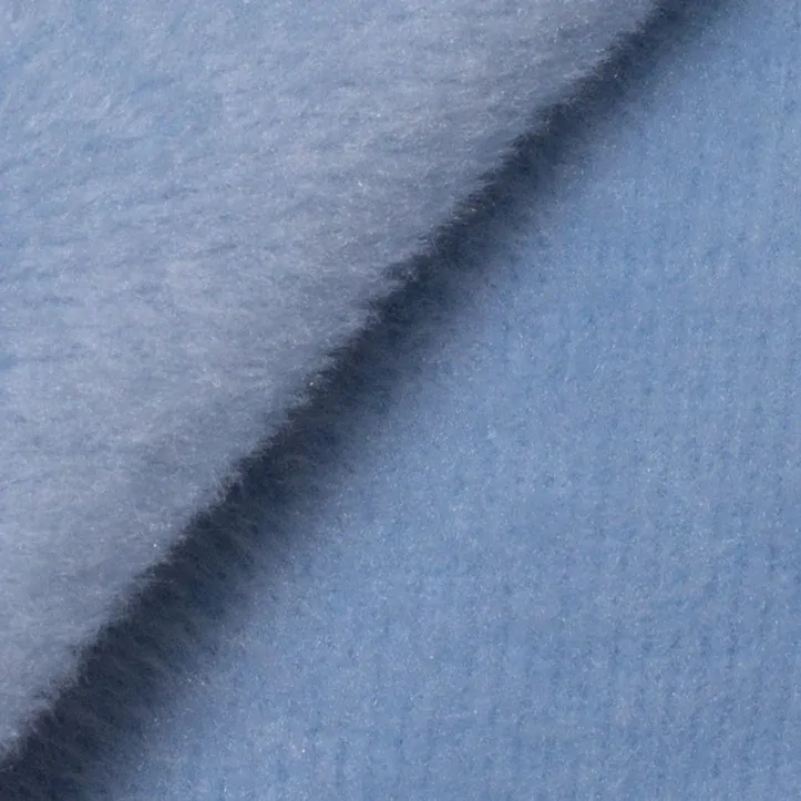 Tepláčky Baggy "rostoucí" s kožíškem MKcool MK2128 světle modré/vanilka