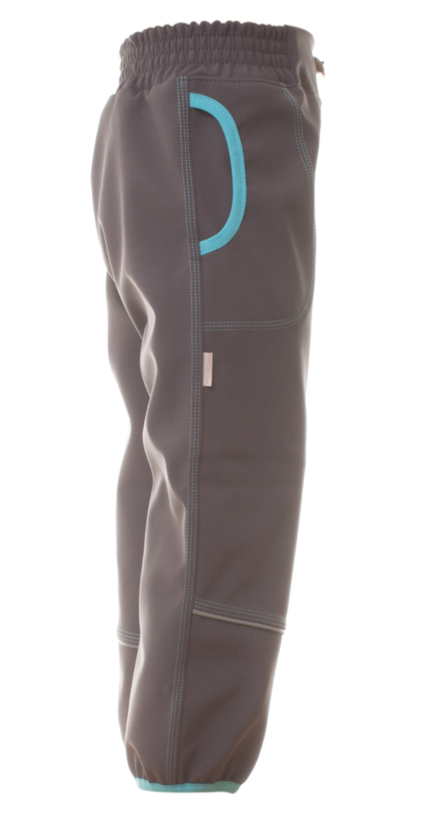 Softshellové letní kalhoty MKcool K10004 šedé/tyrkysové 86