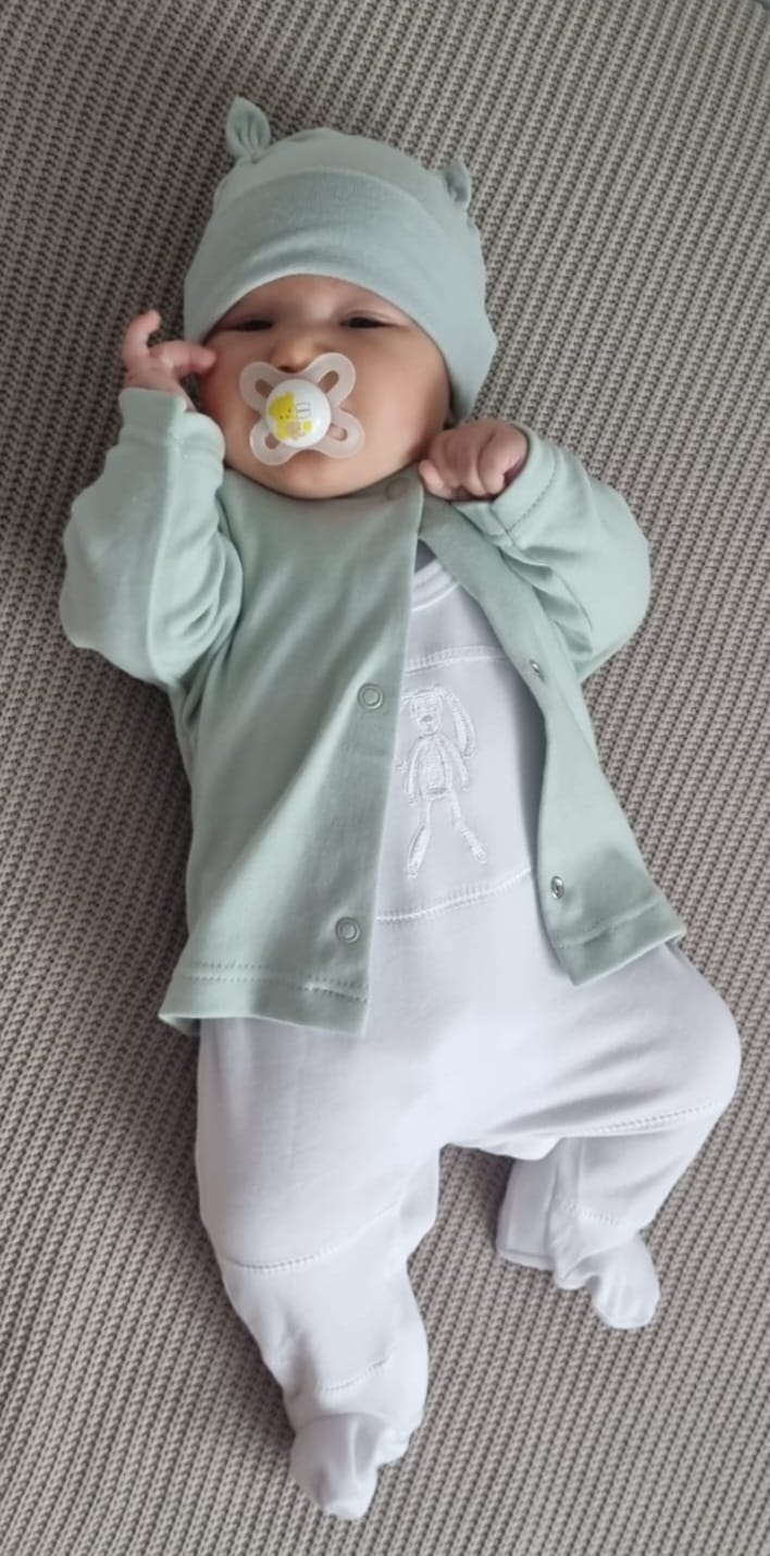 Kabátek bavlněný MKcool MK2307 - mentolový 62