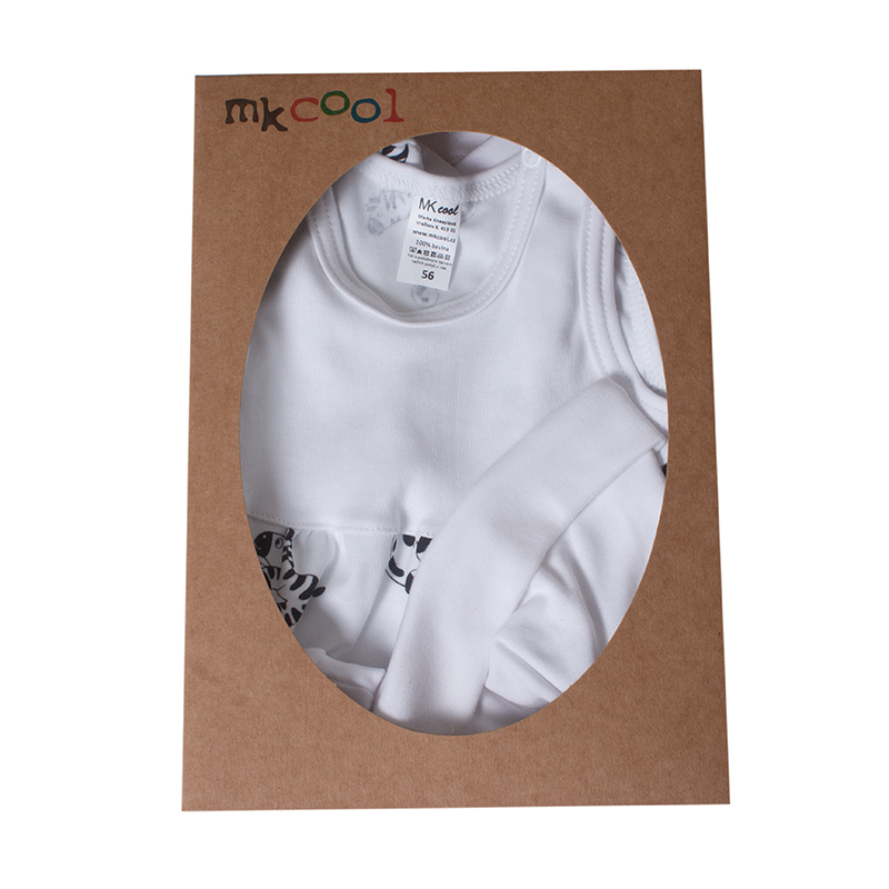 Souprava do porodnice 5-ti dílná "ZEBRA" MKcool SK0028 bílo-černá