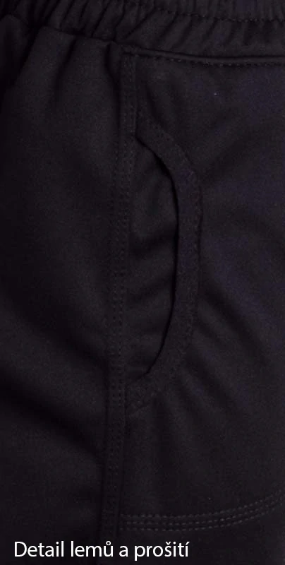 Softshellové kalhoty s fleecem MKcool K00017 černé 110