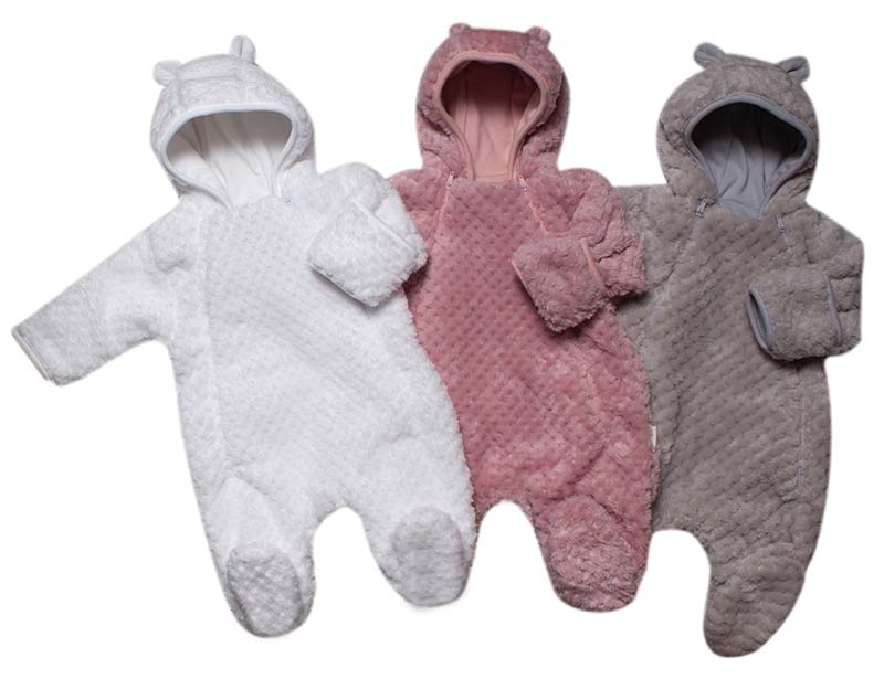 Overal/kombinéza RICKY podšitá bavlnou MKcool MK2350 starorůžová