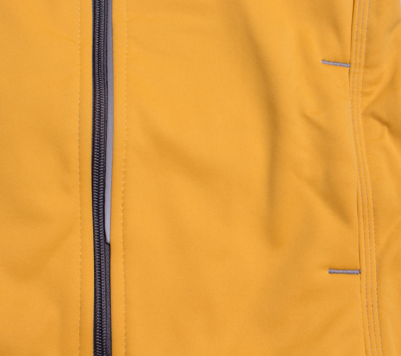 Softshellová bunda/fleece MKcool B00031 horčicová