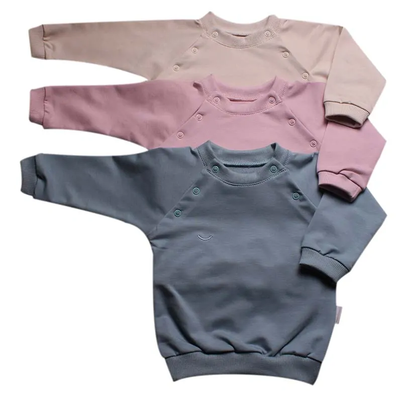 Tepláková kojenecká mikina MKcool MK2340 béžová 74