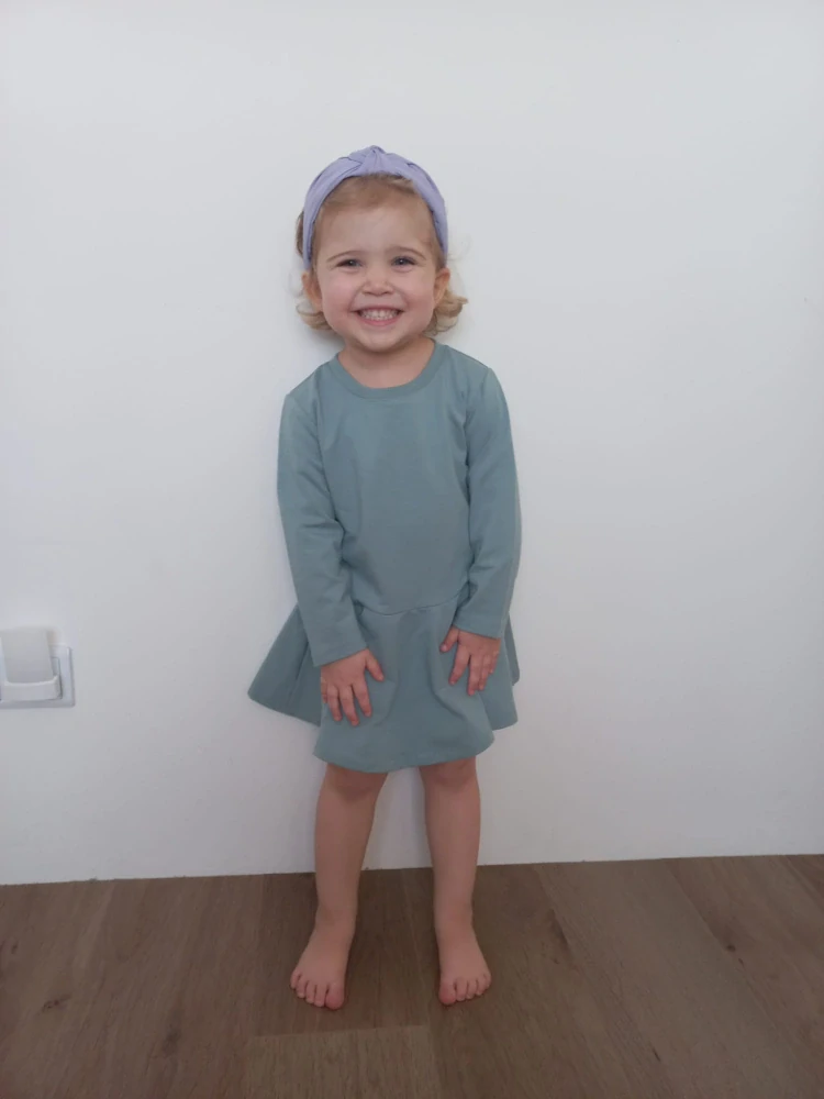 Dívčí šaty Zuzka Mkcool S10016 mentolové