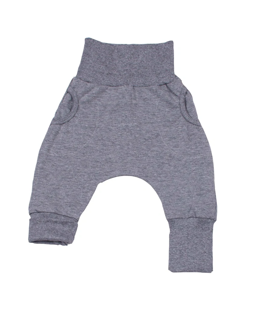 Tepláčky "rostoucí" BAGGY MKcool MK2025 šedý grafit 56