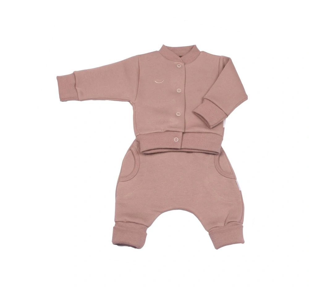 Kabátek počesaný Bomber MKcool MK2431 hnědý