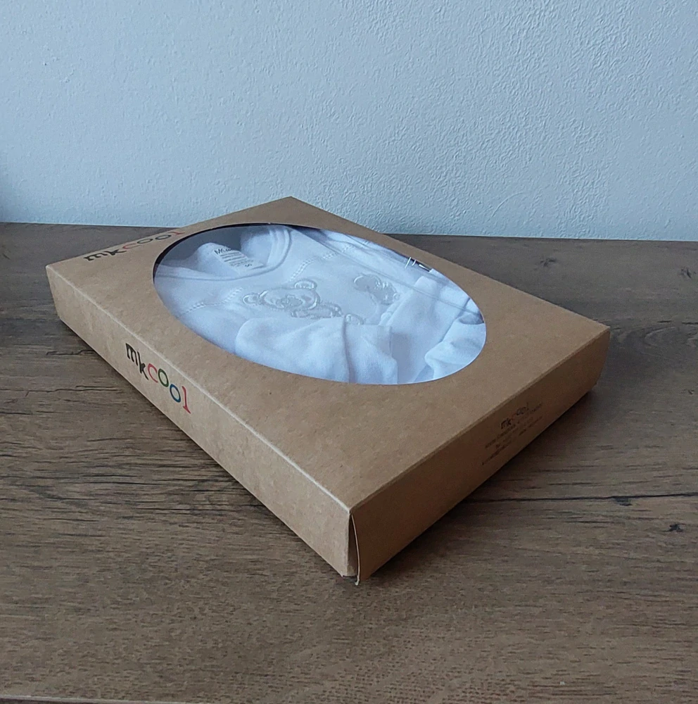 Souprava do porodnice 5-ti dílná MKcool SK0005 bílo-šedá