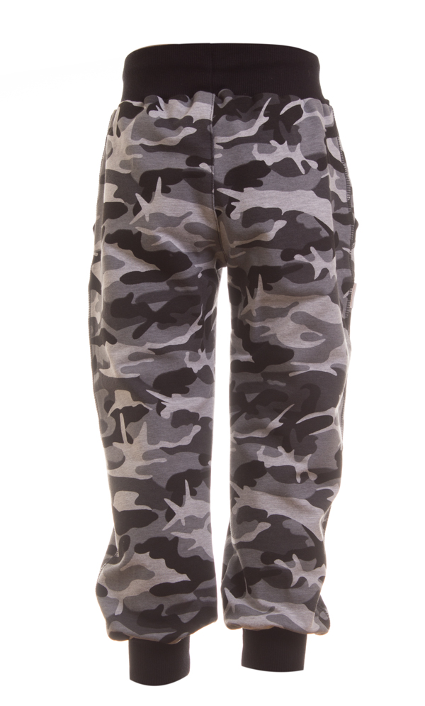 Tepláky MKcool MASKÁČ T20010 černo-šedé 104