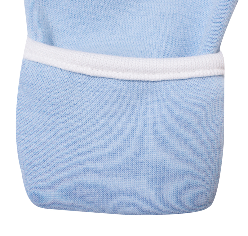 Kombinéza/overal s kožíškem s kapucí "KOALA" MKcool MK2120 světle modrá 74